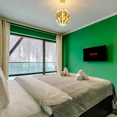 Apartment Mohost Tampa Gardens - Cozy Vibes With A Mountain View Brasov